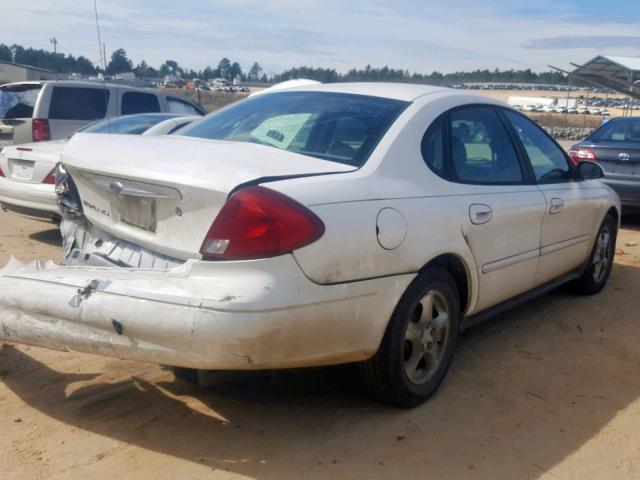 1FAFP55U02A264367 - 2002 FORD TAURUS SES WHITE photo 4