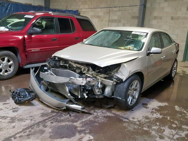 1G11C5SL8FF116464 - 2015 CHEVROLET MALIBU 1LT BEIGE photo 2