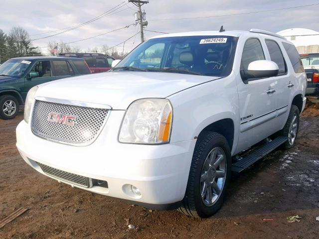 1GKFK63837J317868 - 2007 GMC YUKON DENA WHITE photo 2