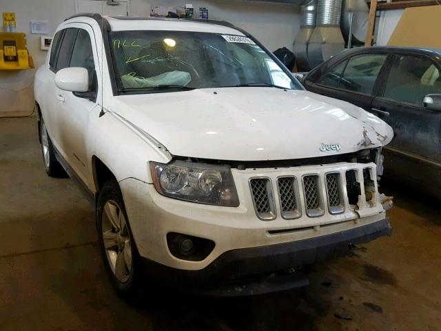 1C4NJDAB1ED834434 - 2014 JEEP COMPASS SP Ақ фото 1