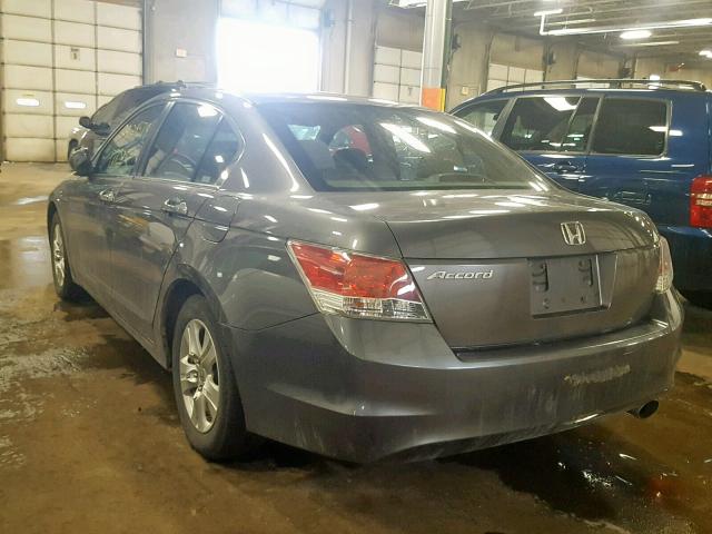 1HGCP26458A129485 - 2008 HONDA ACCORD LXP CHARCOAL photo 3