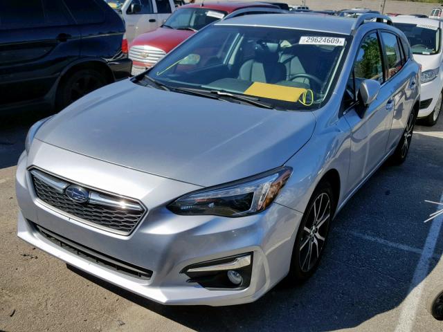 4S3GTAN65H3735690 - 2017 SUBARU IMPREZA LI SILVER photo 2