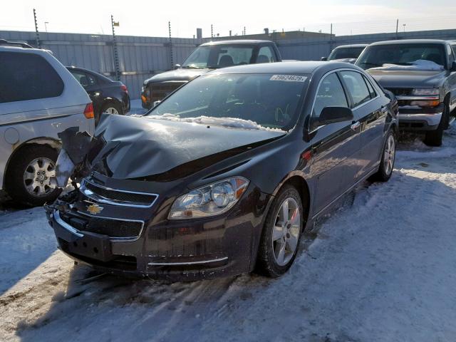 1G1ZD5EU5CF141662 - 2012 CHEVROLET MALIBU 2LT BLACK photo 2