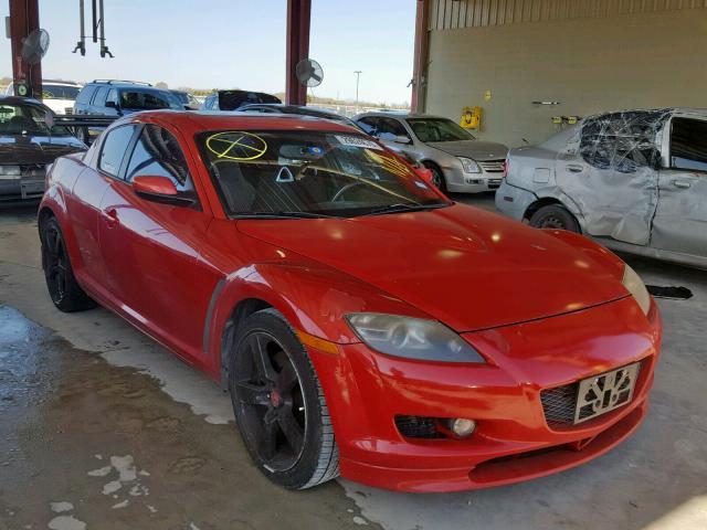 JM1FE173040131890 - 2004 MAZDA RX8 RED photo 1