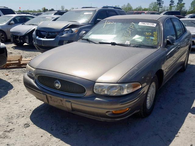 1G4HR54K61U142750 - 2001 BUICK LESABRE LI BEIGE photo 2