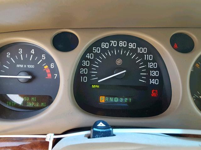 1G4HR54K61U142750 - 2001 BUICK LESABRE LI BEIGE photo 8