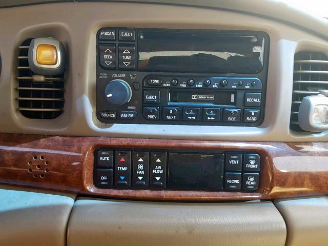 1G4HR54K61U142750 - 2001 BUICK LESABRE LI BEIGE photo 9