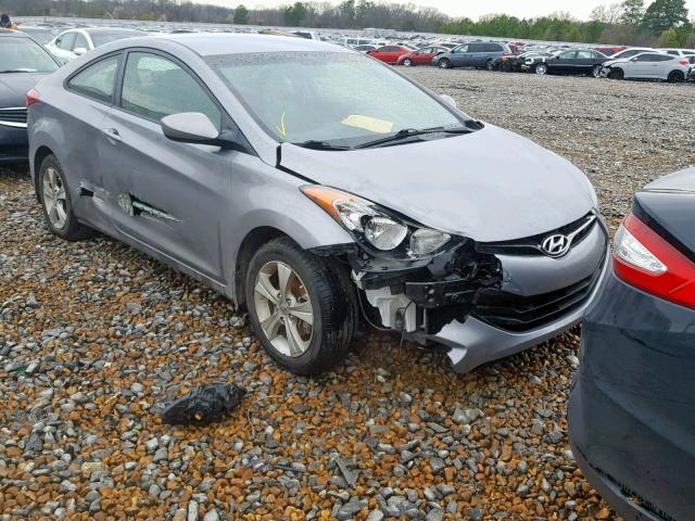 KMHDH6AE5DU015241 - 2013 HYUNDAI ELANTRA CO GRAY photo 1