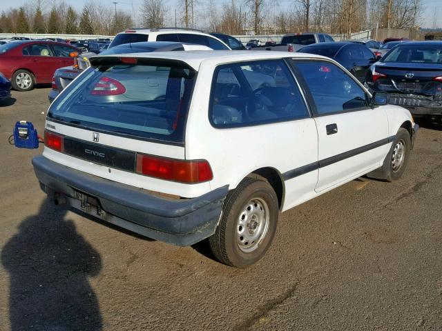 2HGED6342MH557412 - 1991 HONDA CIVIC WHITE photo 4