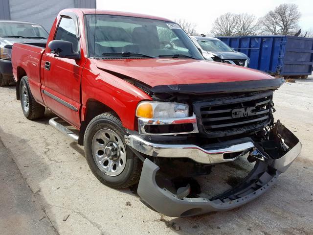 3GTEC14X26G174781 - 2006 GMC NEW SIERRA RED photo 1