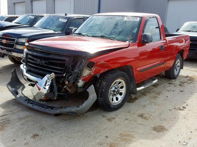 3GTEC14X26G174781 - 2006 GMC NEW SIERRA RED photo 2