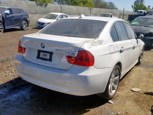 WBAVB33516PS19815 - 2006 BMW 330 I WHITE photo 4