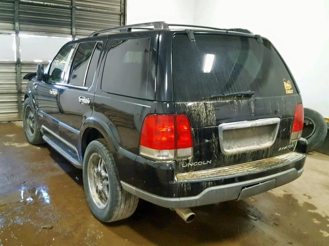5LMEU78H23ZJ25586 - 2003 LINCOLN AVIATOR 黑色 照片 3