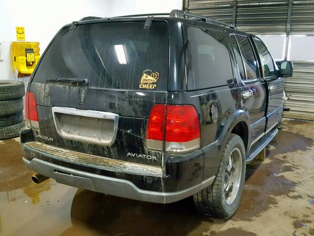 5LMEU78H23ZJ25586 - 2003 LINCOLN AVIATOR 黑色 照片 4