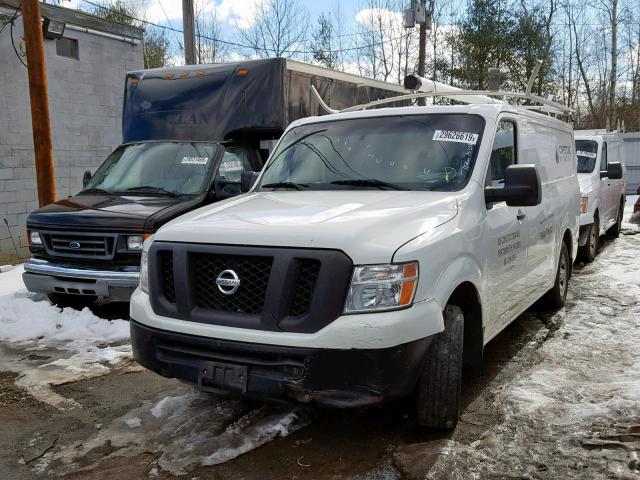 1N6BF0KX9FN806137 - 2015 NISSAN NV 1500 WHITE photo 2