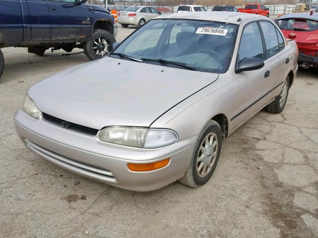 1Y1SK536XRZ057018 - 1994 GEO PRIZM BASE ყავისფერი ფოტო 2