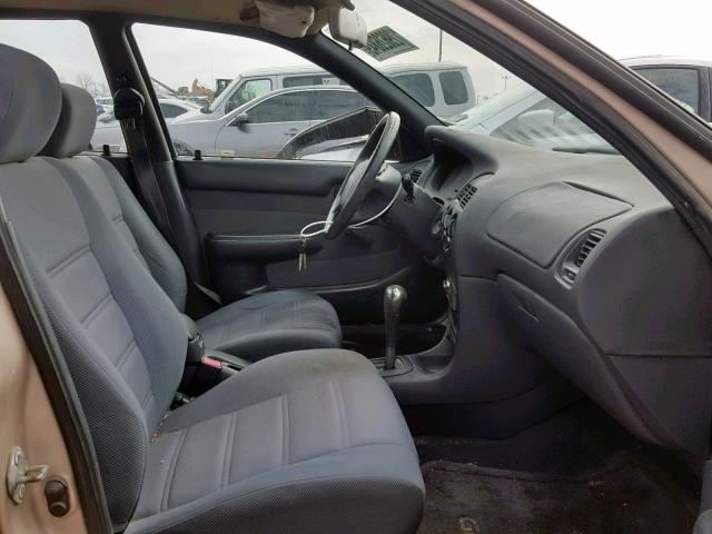 1Y1SK536XRZ057018 - 1994 GEO PRIZM BASE ყავისფერი ფოტო 5