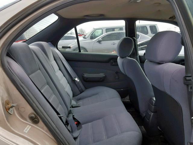 1Y1SK536XRZ057018 - 1994 GEO PRIZM BASE ყავისფერი ფოტო 6