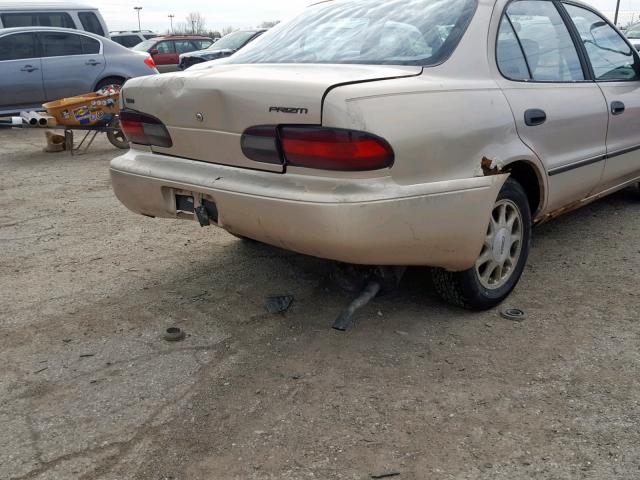 1Y1SK536XRZ057018 - 1994 GEO PRIZM BASE ყავისფერი ფოტო 9