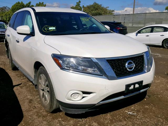 5N1AR2MN6FC629261 - 2015 NISSAN PATHFINDER WHITE photo 1