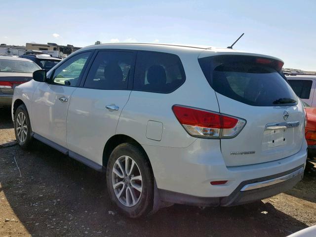 5N1AR2MN6FC629261 - 2015 NISSAN PATHFINDER WHITE photo 3