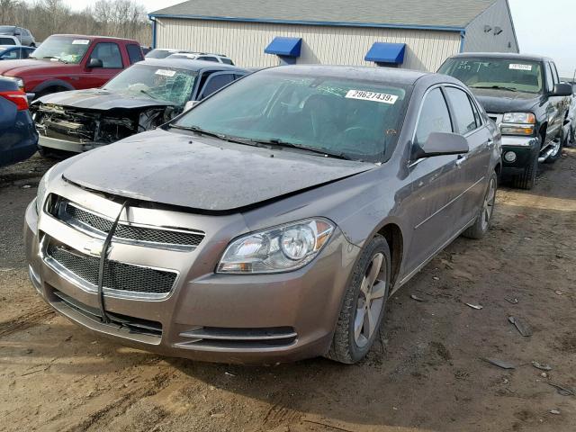 1G1ZC5E01CF209617 - 2012 CHEVROLET MALIBU 1LT 棕色 照片 2