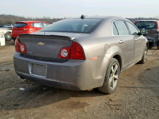 1G1ZC5E01CF209617 - 2012 CHEVROLET MALIBU 1LT 棕色 照片 4