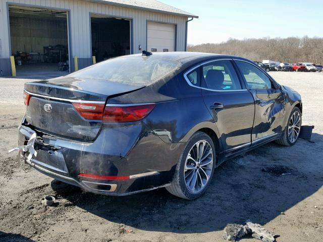 KNALC4J13J5099160 - 2018 KIA CADENZA LU BLUE photo 4