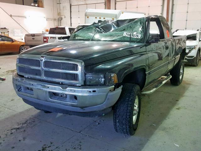 3B7KF23672M215054 - 2002 DODGE RAM 2500 BLACK photo 2