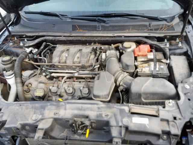 1FAHP2E89DG233354 - 2013 FORD TAURUS SEL BLACK photo 7