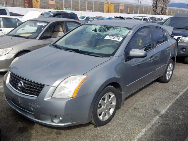 3N1AB61E48L660104 - 2008 NISSAN SENTRA 2.0 GRAY photo 2