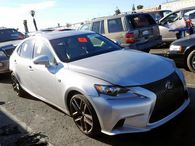 JTHBF1D22F5076418 - 2015 LEXUS IS 250 SILVER photo 1