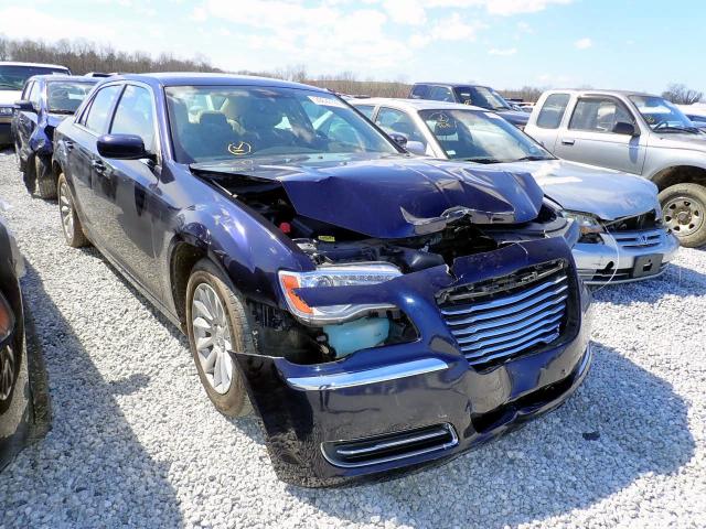 2C3CCAAG5CH275017 - 2012 CHRYSLER 300 BLUE photo 1