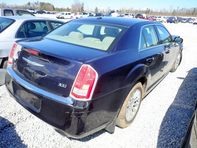 2C3CCAAG5CH275017 - 2012 CHRYSLER 300 BLUE photo 4