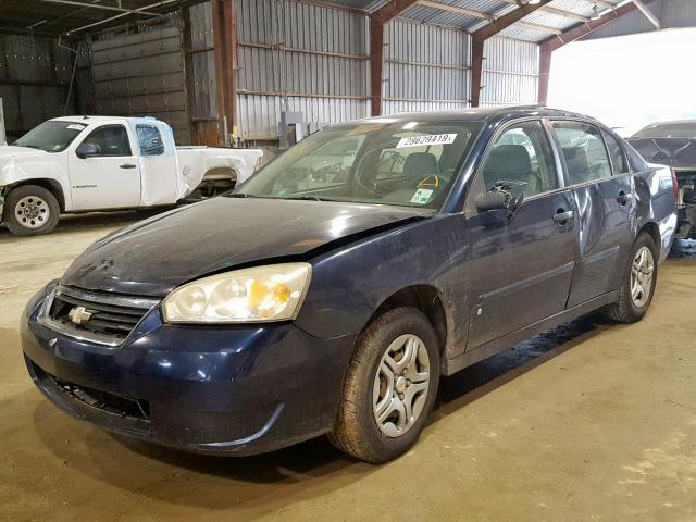 1G1ZS58F67F300925 - 2007 CHEVROLET MALIBU LS 蓝色 照片 2