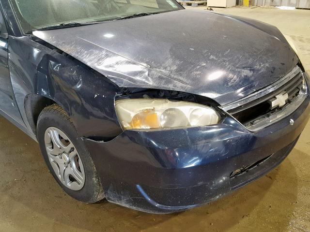 1G1ZS58F67F300925 - 2007 CHEVROLET MALIBU LS 蓝色 照片 9