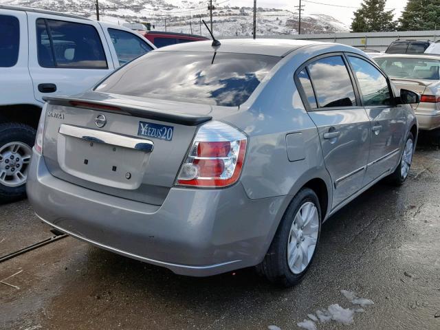 3N1AB6AP6BL725401 - 2011 NISSAN SENTRA 2.0 GRAY photo 4