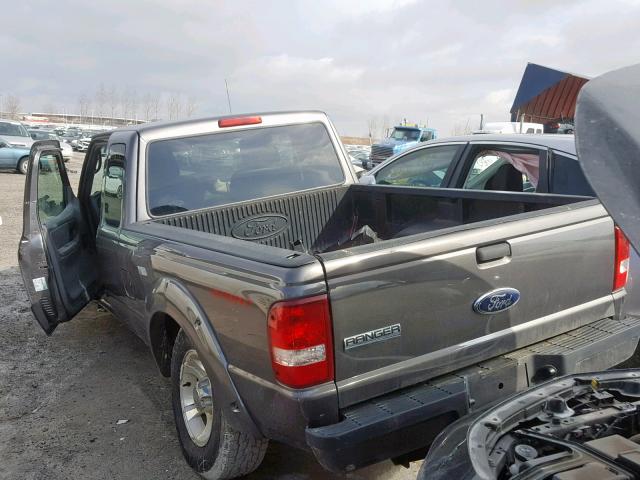 1FTKR4EEXAPA02468 - 2010 FORD RANGER SUP GRAY photo 3