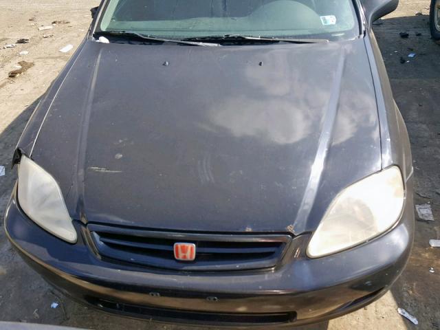 1HGEJ6121XL034237 - 1999 HONDA CIVIC DX GRAY photo 7