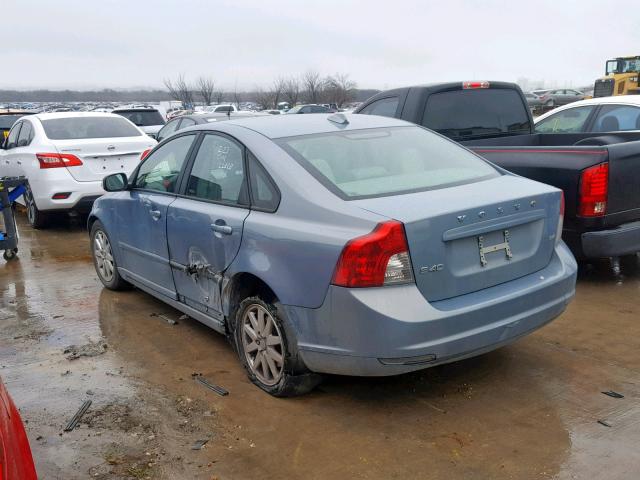 YV1MS382882383599 - 2008 VOLVO S40 2.4I GRAY photo 3