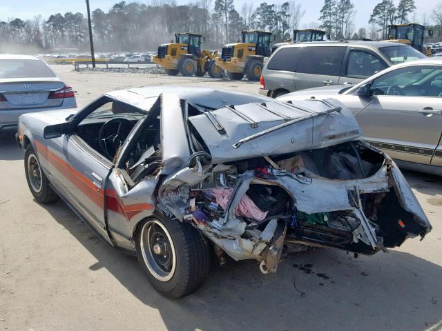 JT2RA43C8B0001457 - 1981 TOYOTA CELICA GT GRAY photo 3