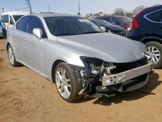 JTHBK262872045224 - 2007 LEXUS IS 250 SILVER photo 1