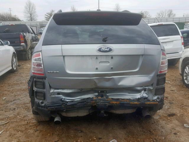 2FMDK36C47BA77506 - 2007 FORD EDGE SE GRAY photo 9