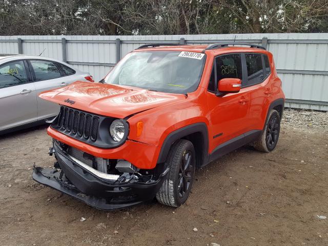 ZACCJABB3JPG81619 - 2018 JEEP RENEGADE LATITUDE  photo 2