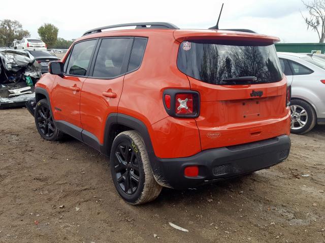 ZACCJABB3JPG81619 - 2018 JEEP RENEGADE LATITUDE  photo 3