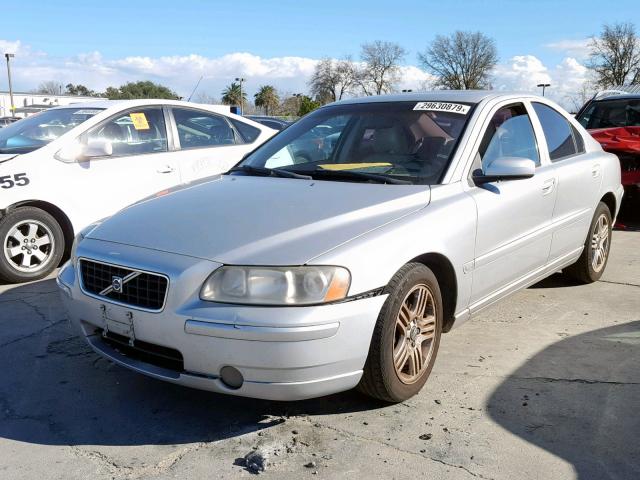 YV1RS592562529700 - 2006 VOLVO S60 2.5T BLUE photo 2