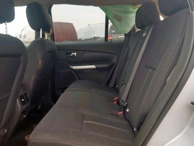 2FMDK4GC0CBA93619 - 2012 FORD EDGE SE SILVER photo 6