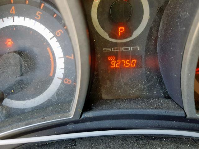 JTKJF5C70C3043712 - 2012 TOYOTA SCION TC CHARCOAL photo 8