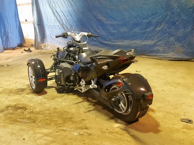 2BXNAAC27GV000168 - 2016 CAN-AM SPYDER ROA BLACK photo 3