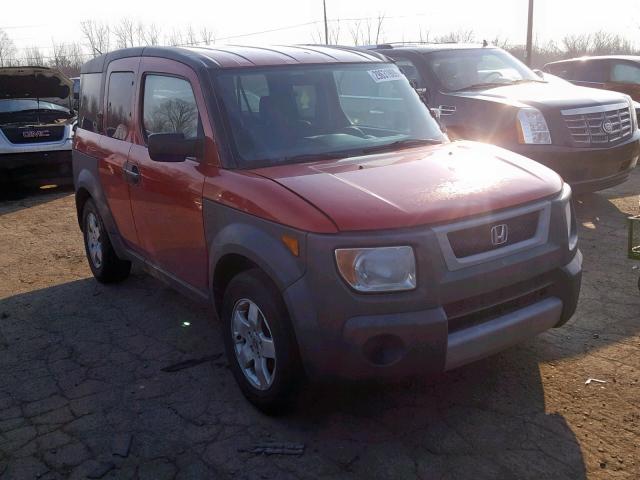 5J6YH18553L802039 - 2003 HONDA ELEMENT EX ORANGE photo 1